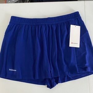 lululemon athletica Women's Vibrant Blue Athletic Shorts